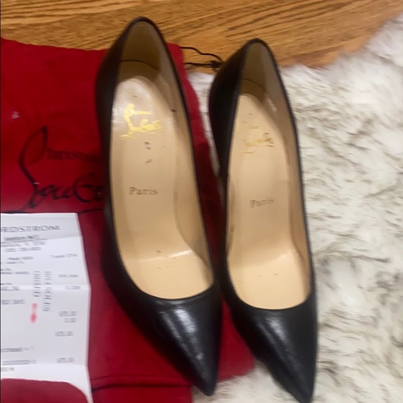 Red bottoms décolleté , Nappa shiny. Used 3 times - Picture 2 of 7